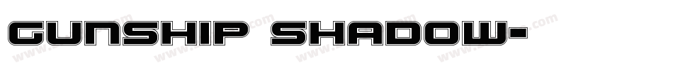 Gunship Shadow字体转换